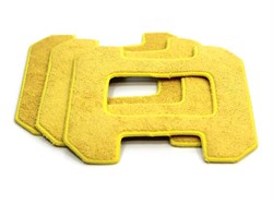 Чистящие салфетки для робота-мойщика окон HOBOT-268/288, желтые для влажной уборки (3 шт.) - фото 4829