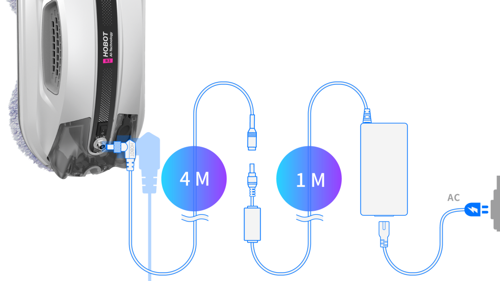 Робот мойщик hobot r3 ultrasonic